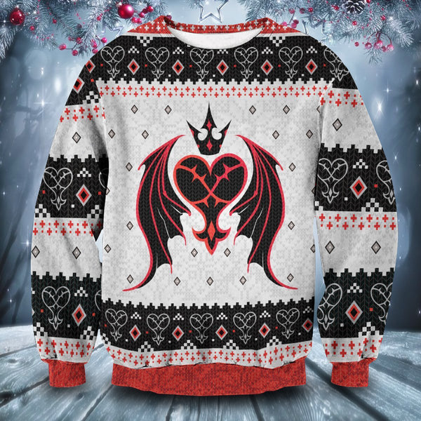 Divesart - Heartless Christmas Unisex villapaita - Ruma joulupaita